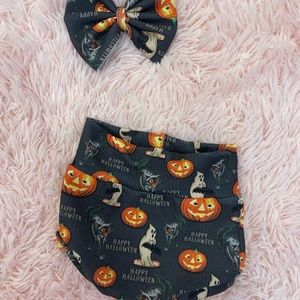 Bummie with matching bow